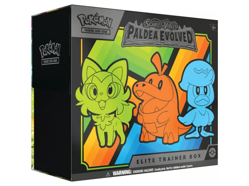 Levně Pokémon TCG: Scarlet &amp; Violet 02 Paldea Evolved - Elite Trainer Box